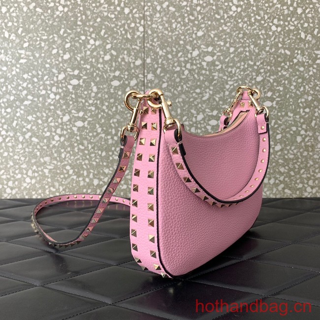VALENTINO grain calfskin leather bag 0313 pink