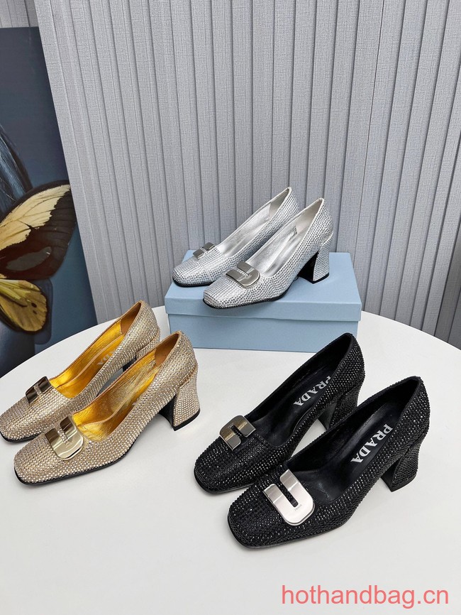 Prada shoes heel height 8.5CM 93722-1