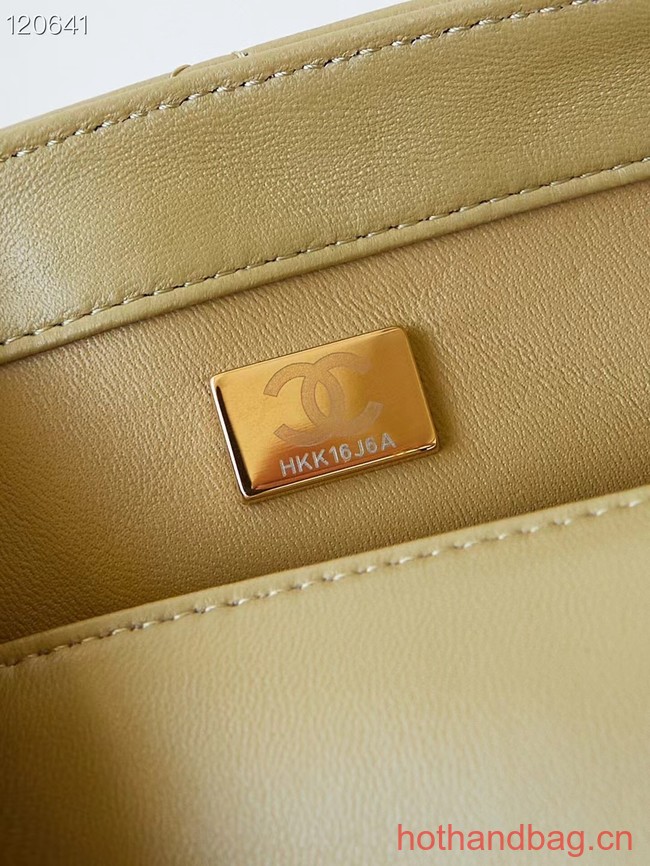 Chanel MINI FLAP BAG AS4165 Khaki