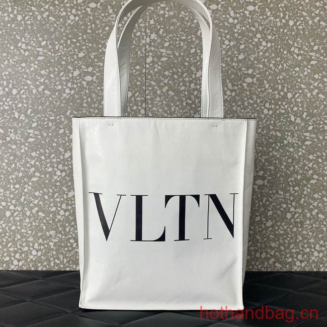 VALENTINO Calf leather Shoulder Bag 0047 white