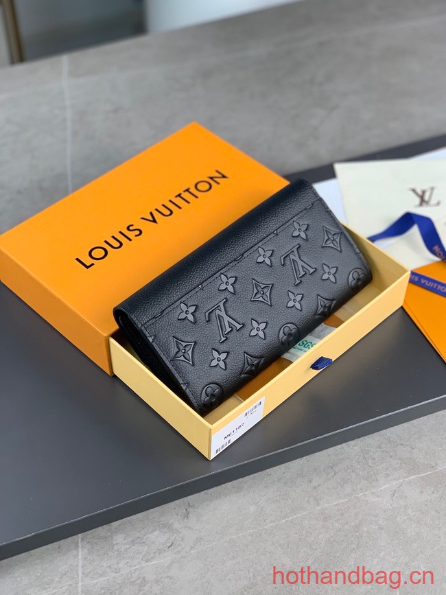 Louis Vuitton Sarah Wallet M82256 black