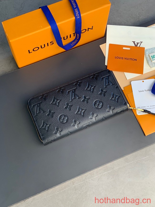 Louis Vuitton Zippy Wallet M60571 black
