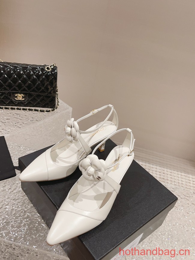 Chanel shoes heel height 7.5CM 93729-3