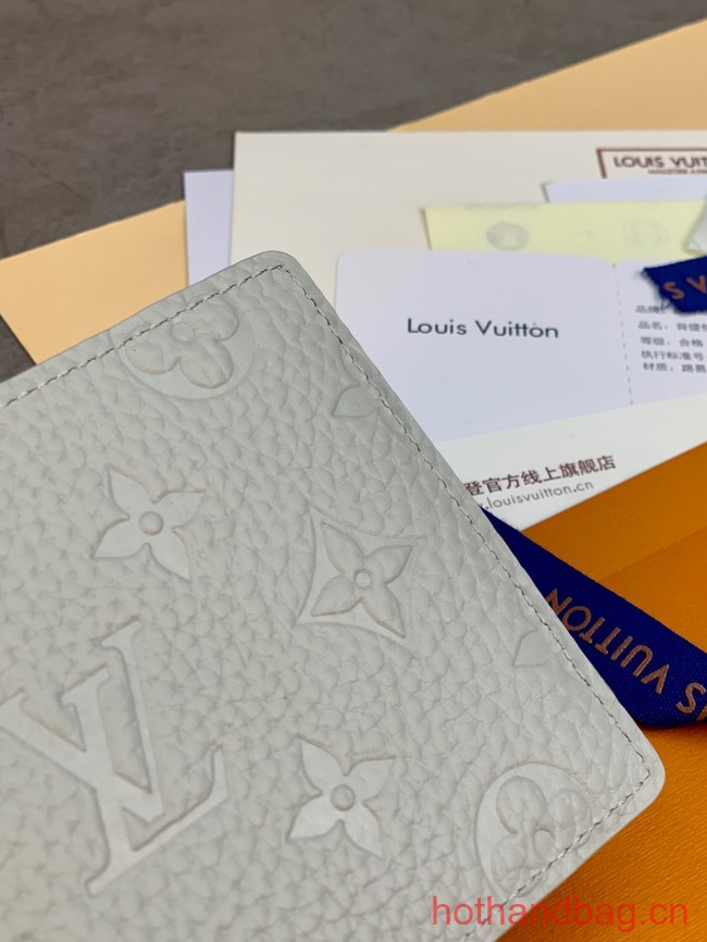 Louis Vuitton Multiple Wallet M82562 Mineral Gray