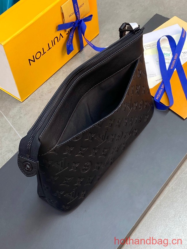Louis Vuitton Pochette Voyage Souple M82545 black