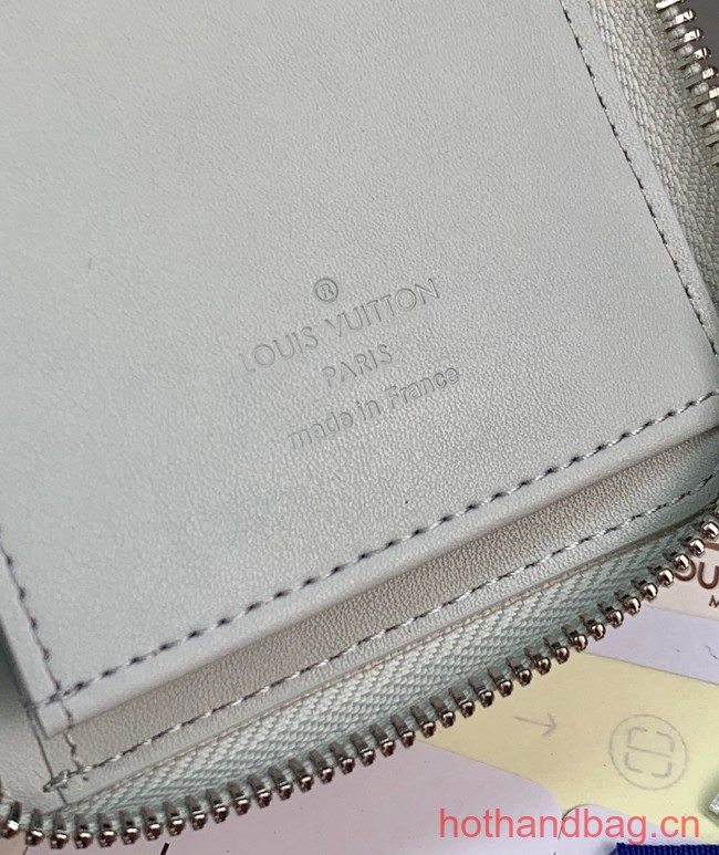 Louis Vuitton Zippy Wallet Vertical M82597 gray