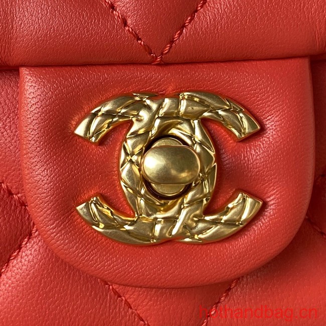 Chanel SMALL FLAP BAG AS4263 RED