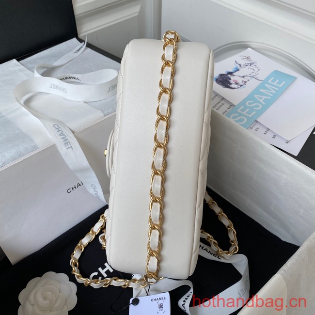 Chanel SMALL FLAP BAG AS4264 WHITE