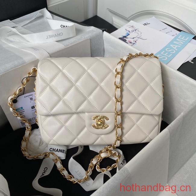 Chanel SMALL FLAP BAG AS4264 WHITE