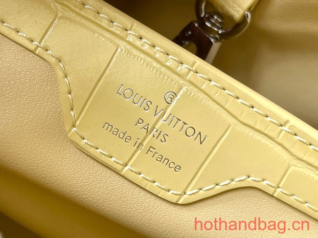 Louis Vuitton Crocodile Capucines BB N48865 yellow