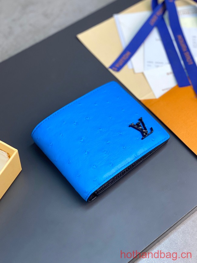 Louis Vuitton Multiple Wallet N82508 blue