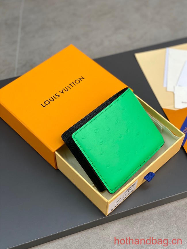 Louis Vuitton Multiple Wallet N82508 green