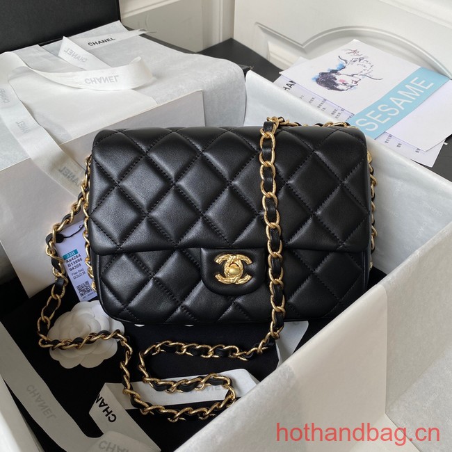 Chanel SMALL FLAP BAG AS4264 black