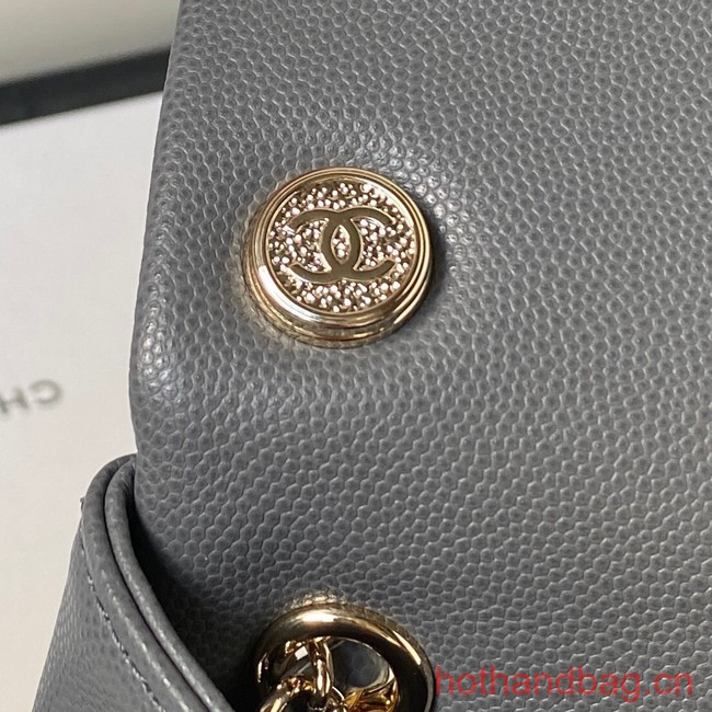Chanel small BACKPACK AS4398 GRAY