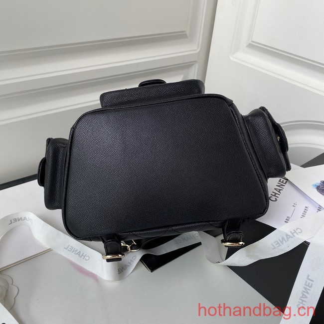 Chanel small BACKPACK AS4399 BLACK