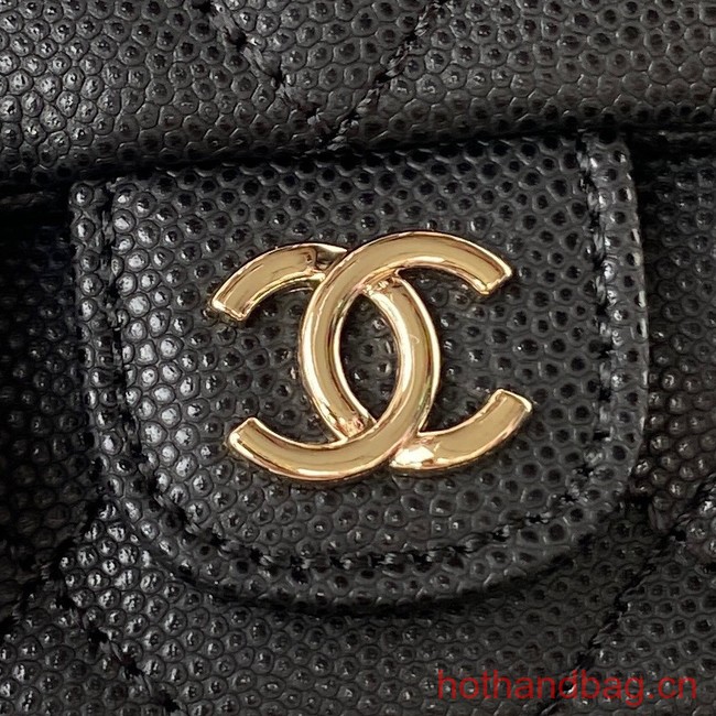 Chanel small BACKPACK AS4399 BLACK