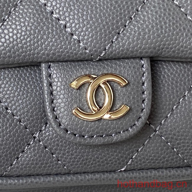 Chanel small BACKPACK AS4399 GRAY