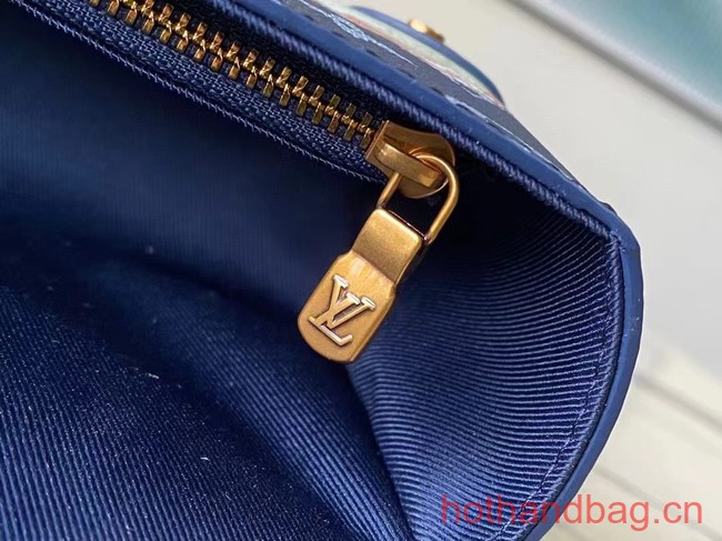 Louis Vuitton Steamer Wearable Wallet M81783 blue
