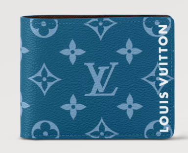 Louis Vuitton Slender Wallet M82798 blue