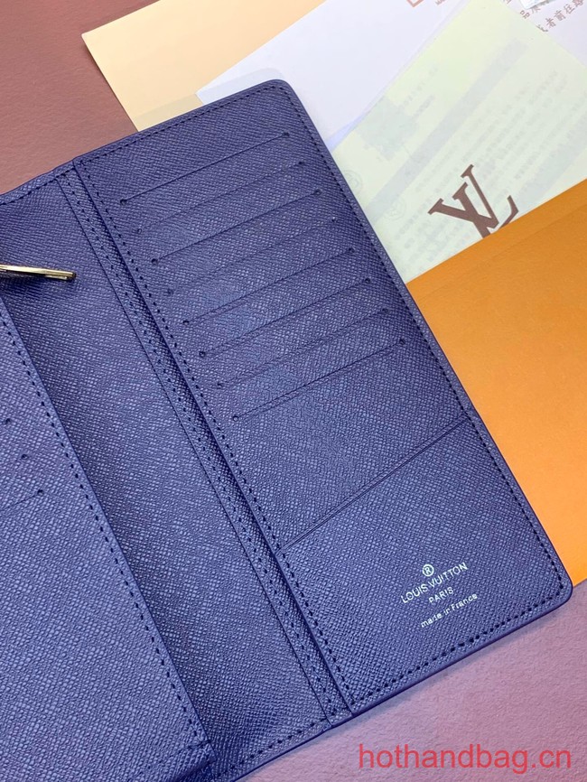 Louis Vuitton Brazza Wallet M82826 Blue
