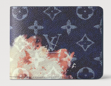 Louis Vuitton Multiple Wallet M82827 Blue
