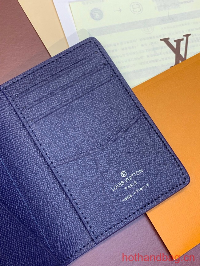 Louis Vuitton Pocket Organizer M82828 Blue