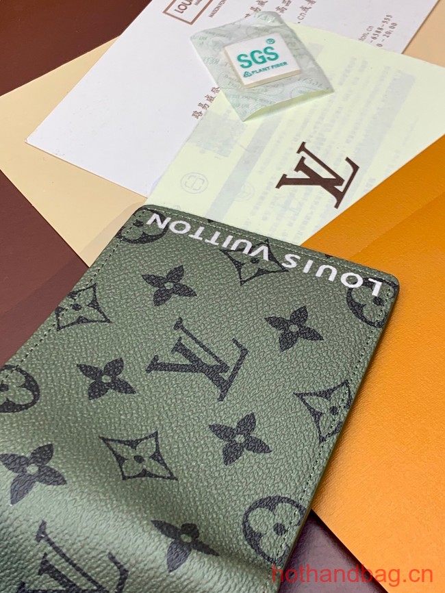 Louis Vuitton Slender Wallet M82798 Khaki Green