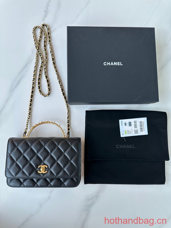 Chanel SMALL FLAP BAG AP3504 black