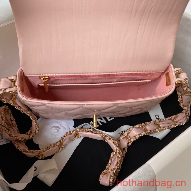 Chanel SMALL FLAP BAG AS4423 pink