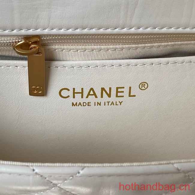 Chanel SMALL FLAP BAG AS4423 white