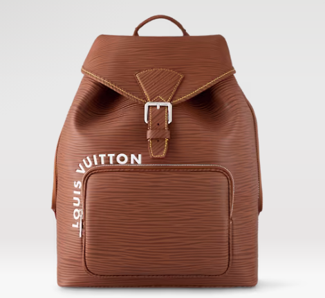 Louis Vuitton Montsouris Backpack M23099 Cognac