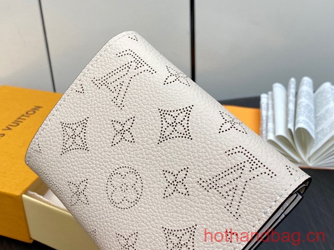 Louis Vuitton Iris Compact Wallet M62542 white