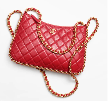 Chanel LARGE HOBO BAG AS4287 red