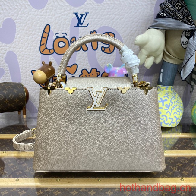 Louis Vuitton Capucines MM N93419 gray
