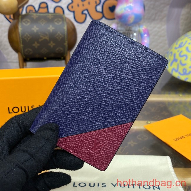 Louis Vuitton Pocket Organizer M30987 Midnight Blue