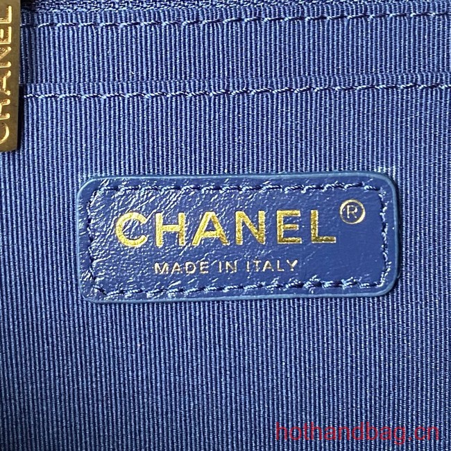 CHANEL Backpack Denim AP4031 Blue