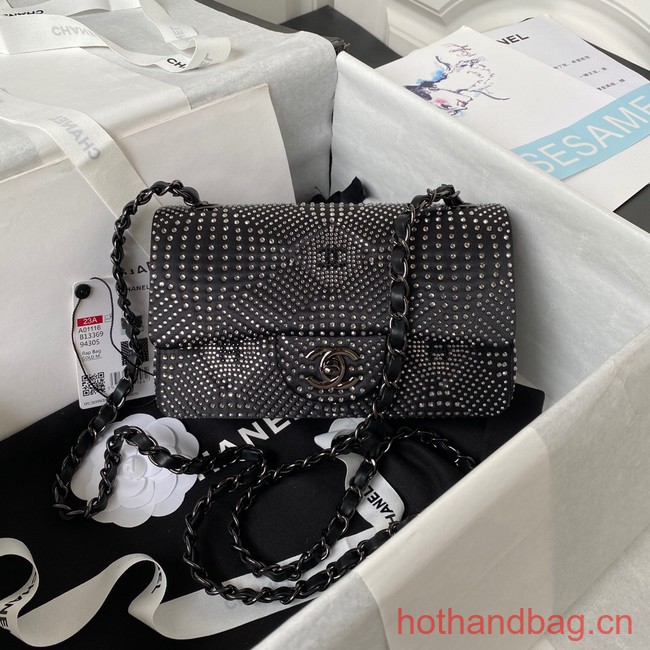 Chanel SMALL FLAP BAG A01116 BLACK
