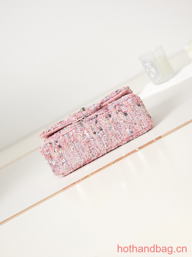 Chanel SMALL FLAP BAG AS3965 pink