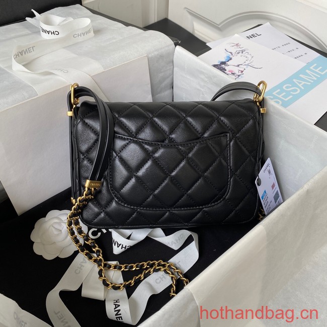 Chanel SMALL FLAP BAG AS4353 BLACK