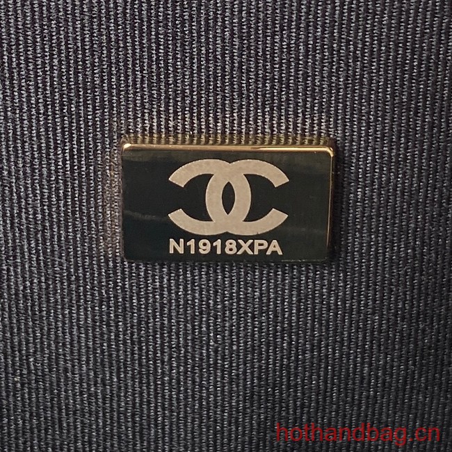 Chanel SMALL FLAP BAG Denim AS4051 Royal Blue