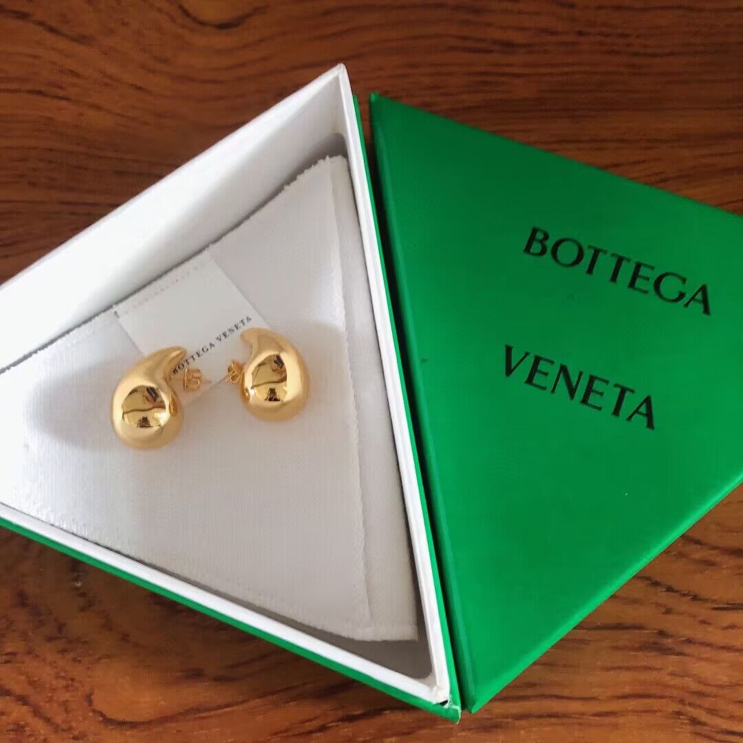 Bottega Veneta Earrings BV56223 Gold