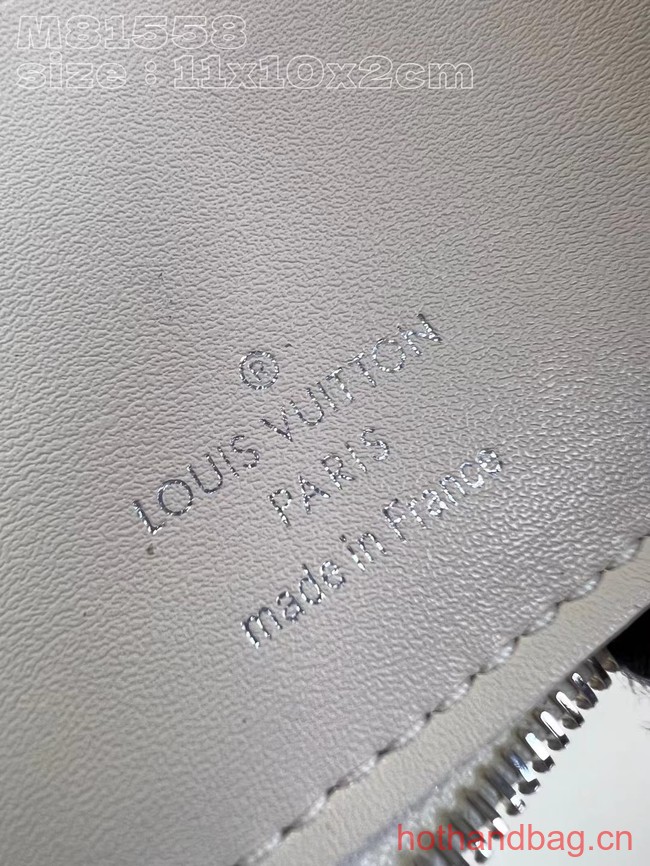 Louis Vuitton Iris Compact Wallet M81558 white