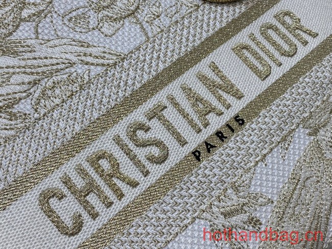 Dior MEDIUM LADY D-LITE BAG Embroidery M0565OE-4