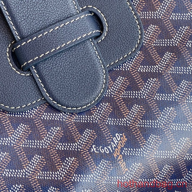 Goyard Calfskin Leather Tote Bag 20300 blue