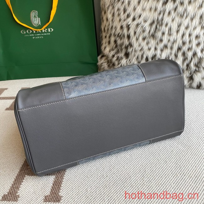 Goyard Calfskin Leather Tote Bag 20300 gray