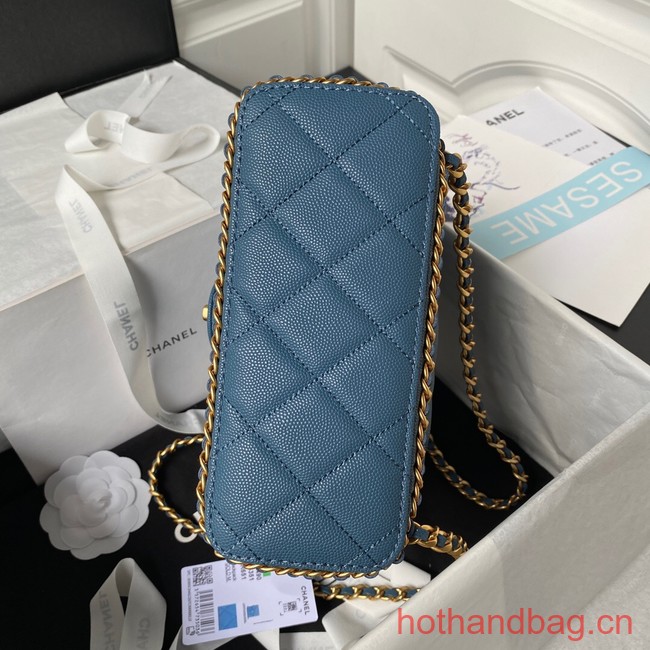 Chanel SMALL BACKPACK AS4490 blue