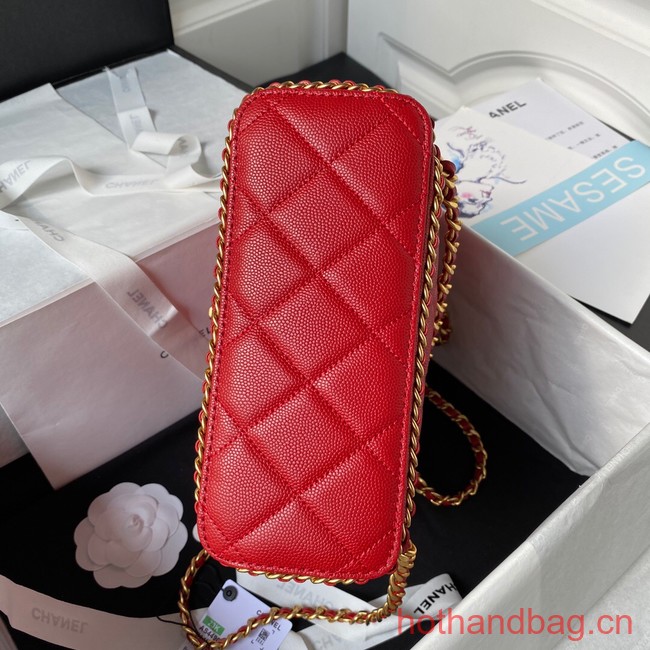 Chanel SMALL BACKPACK AS4490 red