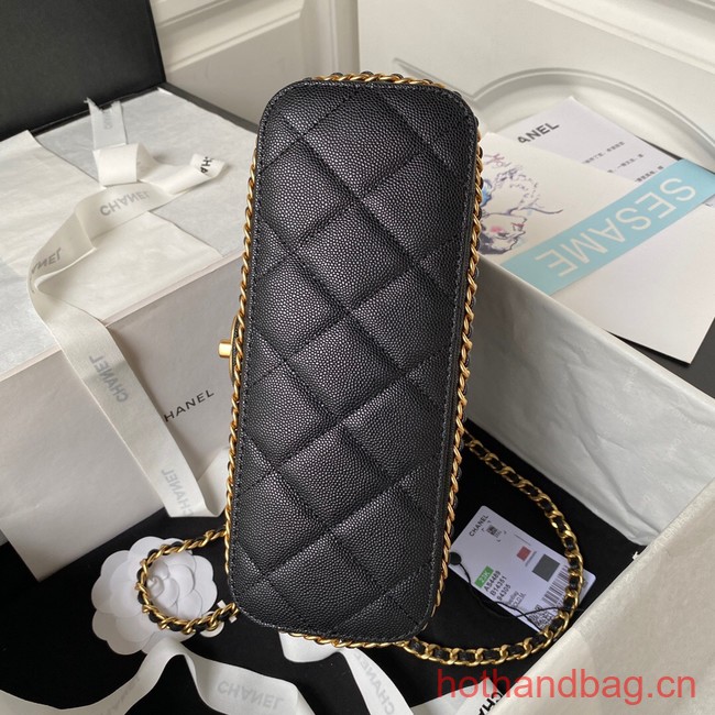 Chanel SMALL FLAP BAG AS4489 black