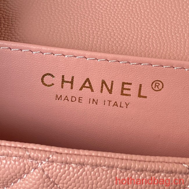 Chanel SMALL FLAP BAG AS4489 pink