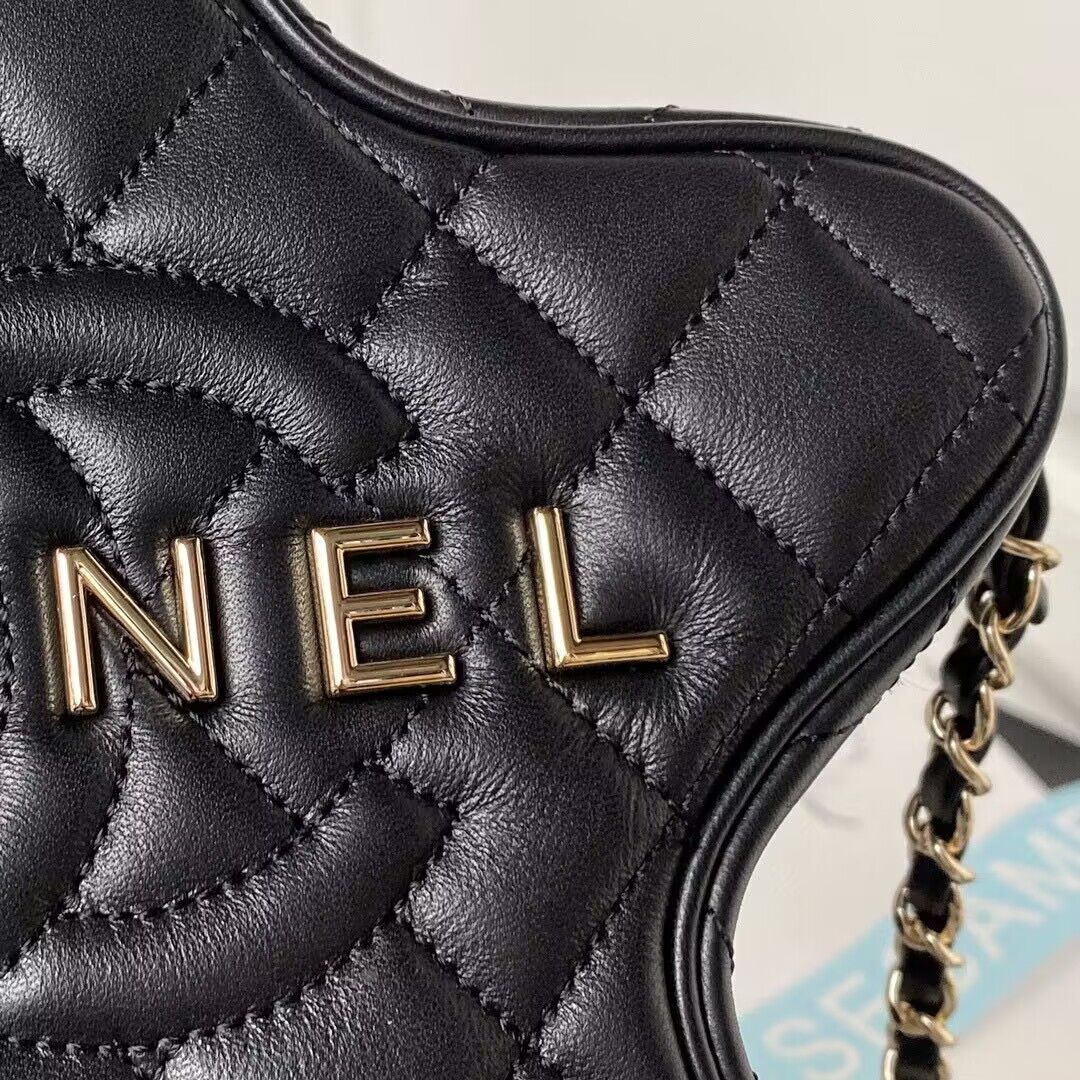 Chanel 24C Original Leather Star Bag AS4579 Black